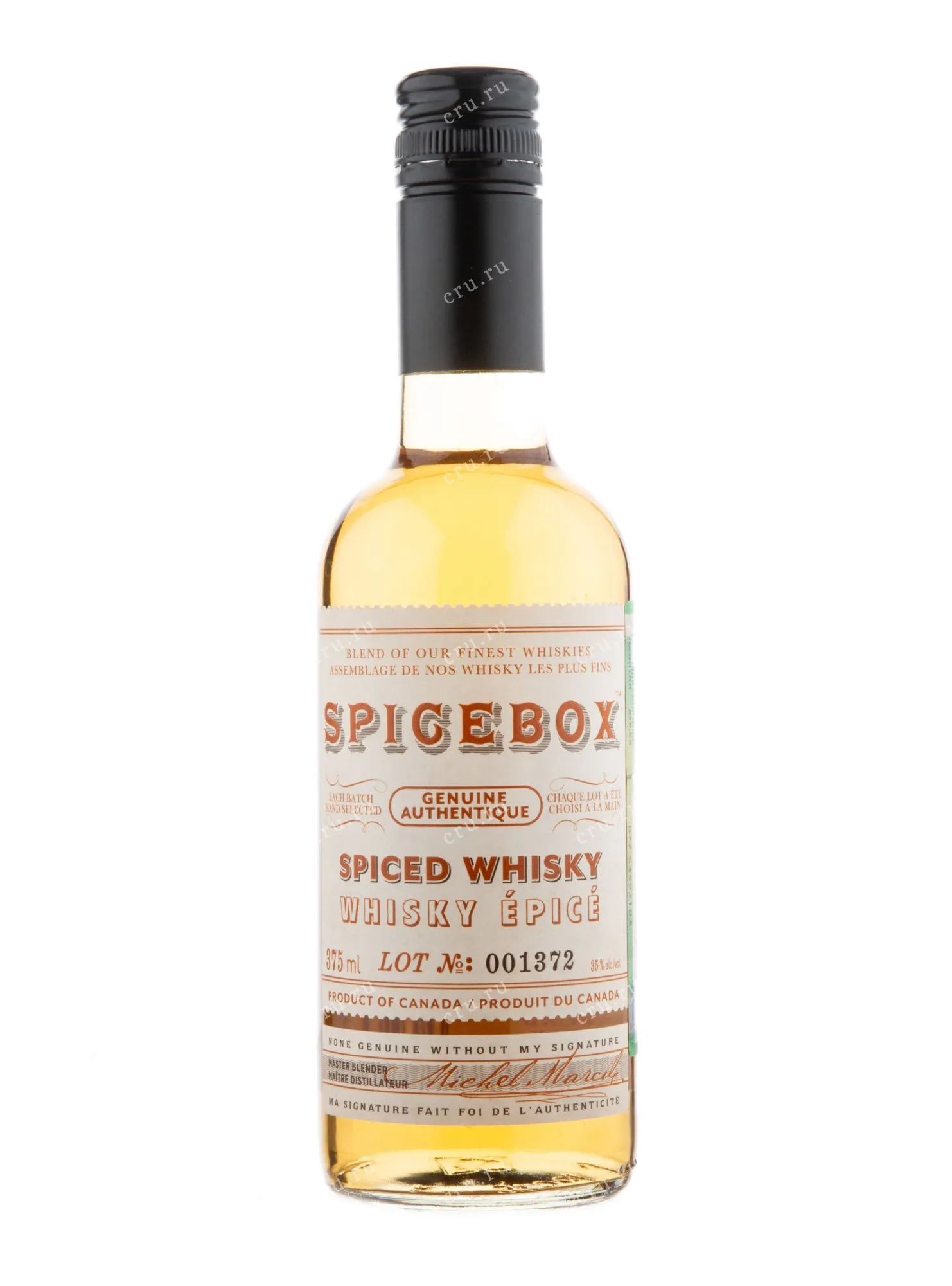 Фото — Виски Spicebox  0.375 л