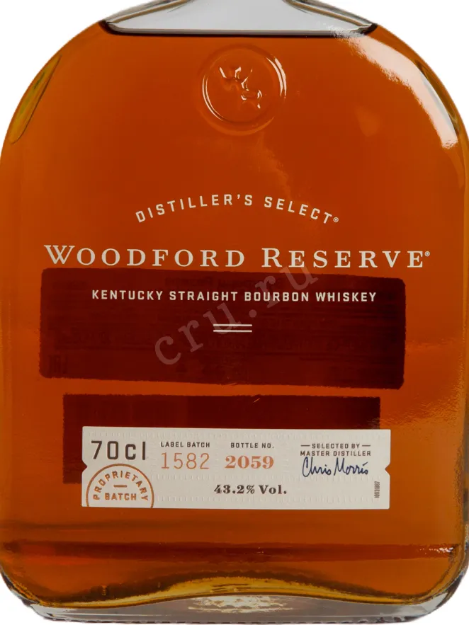 Этикетка Woodford Reserve 0.75 л