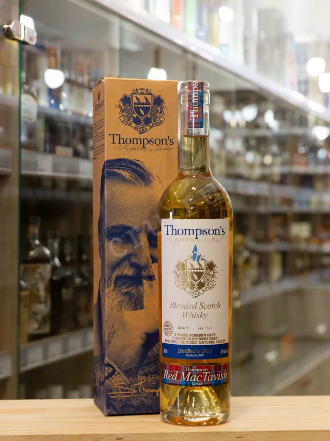 В магазине Крю Профи Thompsons Blended Scotch gift box 0.7 л