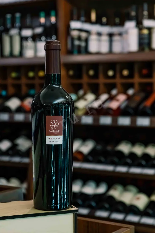 В магазине Крю Профи Vallone Versante Primitivo Salento IGP 2024 0.75 л