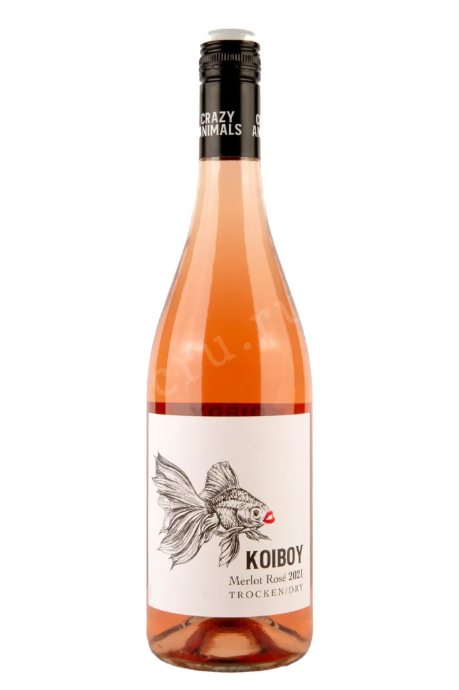 Вино Koiboy Merlot Rose Trocken 2021 0.75 л