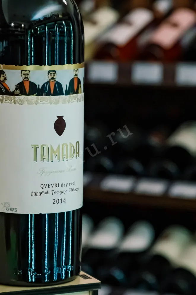 В магазине Крю Профи Tamada Qvevri Red Dry 2014 0.75 л