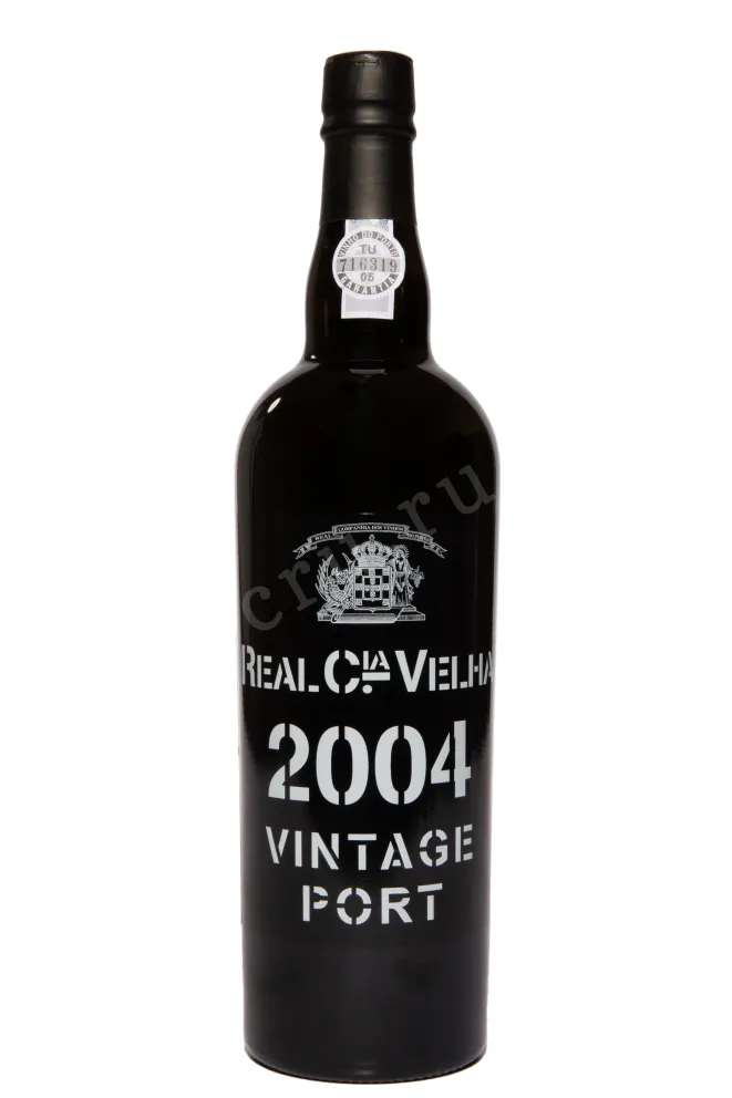 Бутылка Real Companhia Velha Vintage Port in wooden box 2004 0.75 л