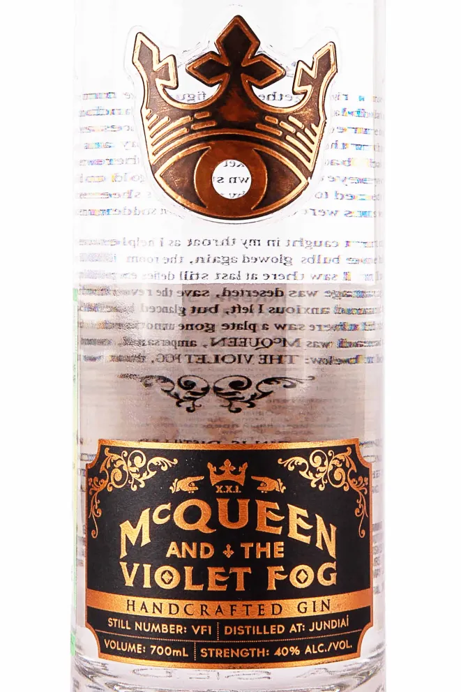 Этикетка McQueen and The Violet Fog 0.7 л