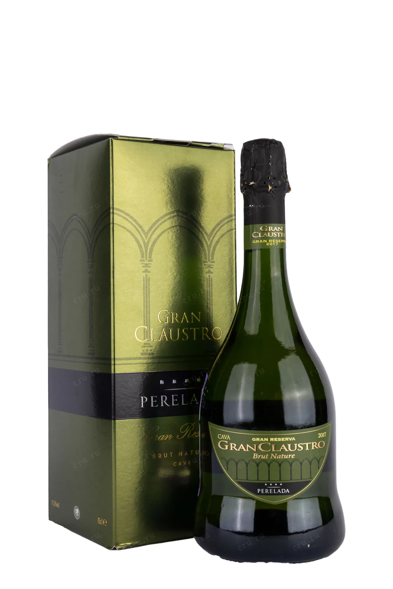 Фото — Игристое вино Castillo Perelada Gran Claustro Gran Reserva Brut Nature 2017 0.75 л
