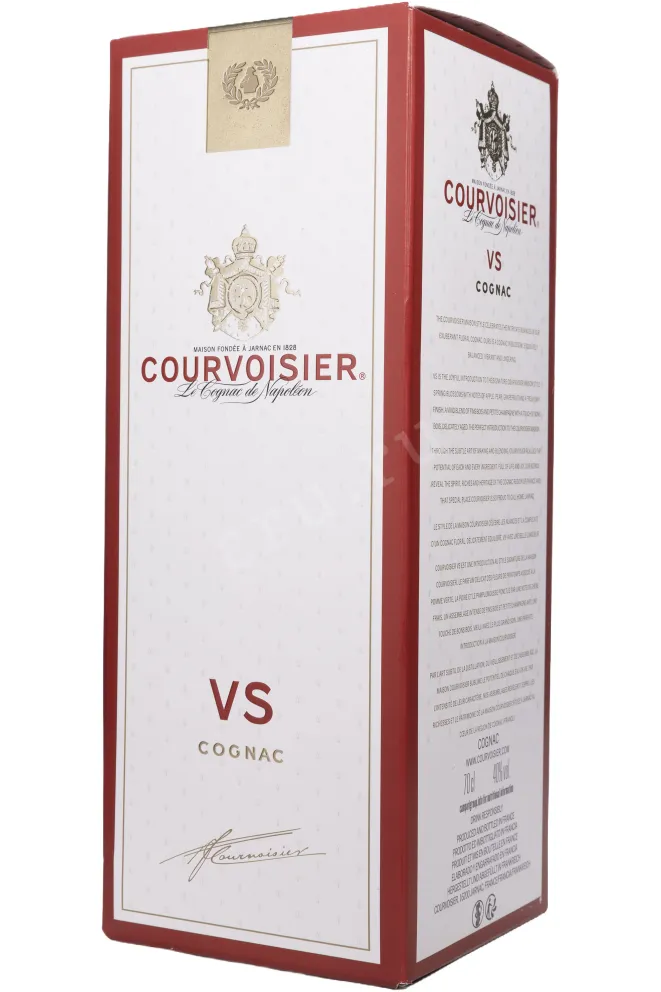 Подарочная коробка Courvoisier VS gift box 0.7 л