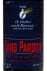Этикетка Brouwerij De Dochter van de Korenaar Sans Pardon 0.33 л