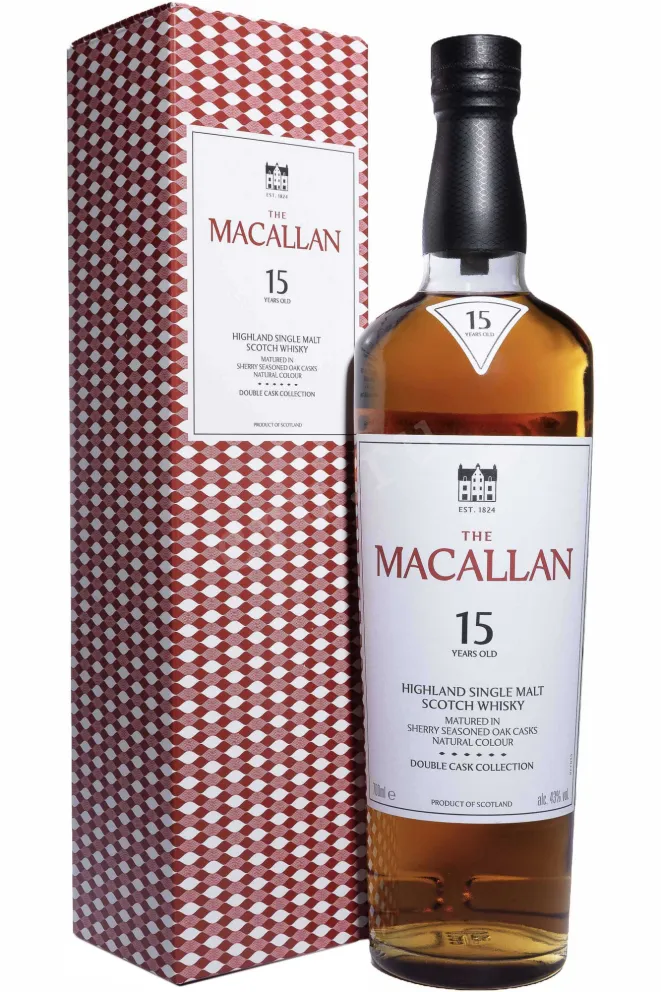 Виски Macallan 15 years Double Cask  0.7 л
