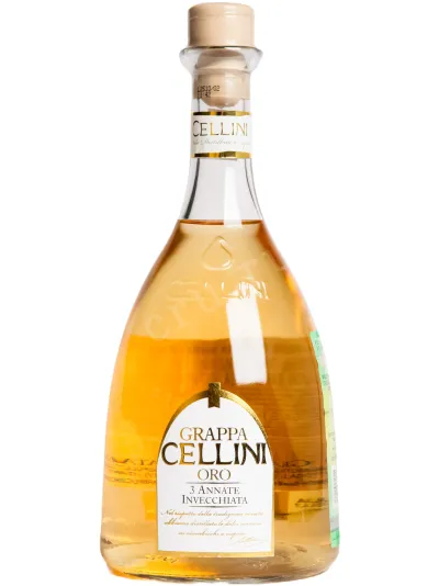 Граппа Bottega Cellini Oro  0.7 л