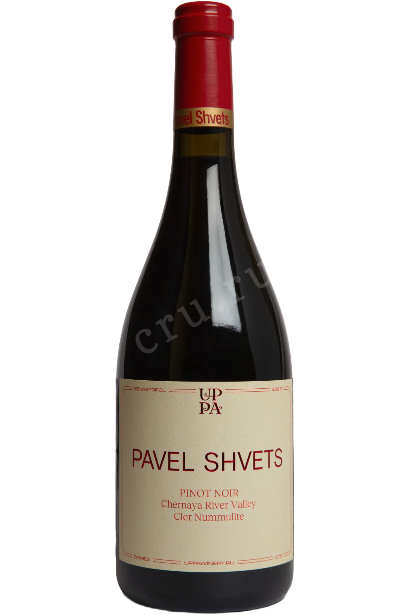 Фото — Вино Павел Швец Пино Нуар Клер Нуммулит 0.75 л