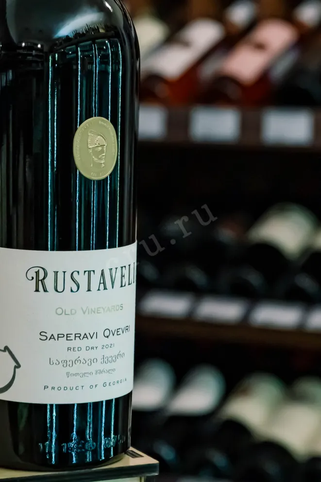 В магазине Крю Профи Rustaveli Saperavi Qvevri 2021 0.75 л