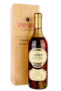 Коньяк Prunier Grande Champagne Vintage 1999 wooden box 1999 0.7 л