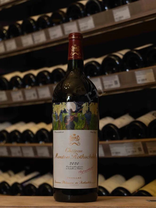 В магазине Крю Профи Chateau Mouton Rothschild Pauillac AOC 2020 1.5 л
