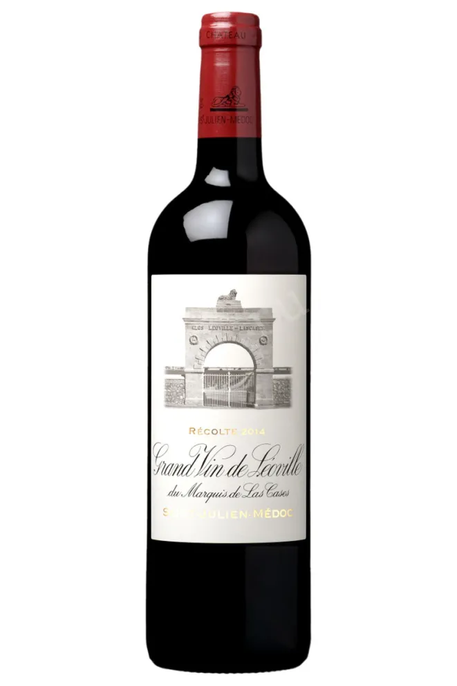 Вино Chateau Leoville-Las-Cases Grand Cru Classe Saint-Julien AOC  2014 0.75 л