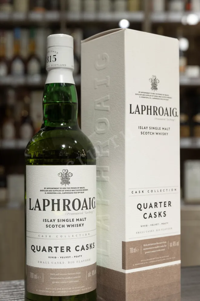 В магазине Крю Профи Laphroaig Quarter Cask 0.7 л