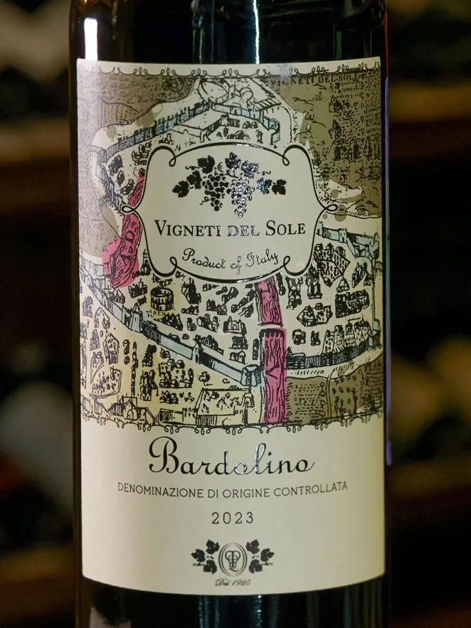 В магазине Крю Профи Vigneti Del Sole Bardolino DOC 2023 0.75 л