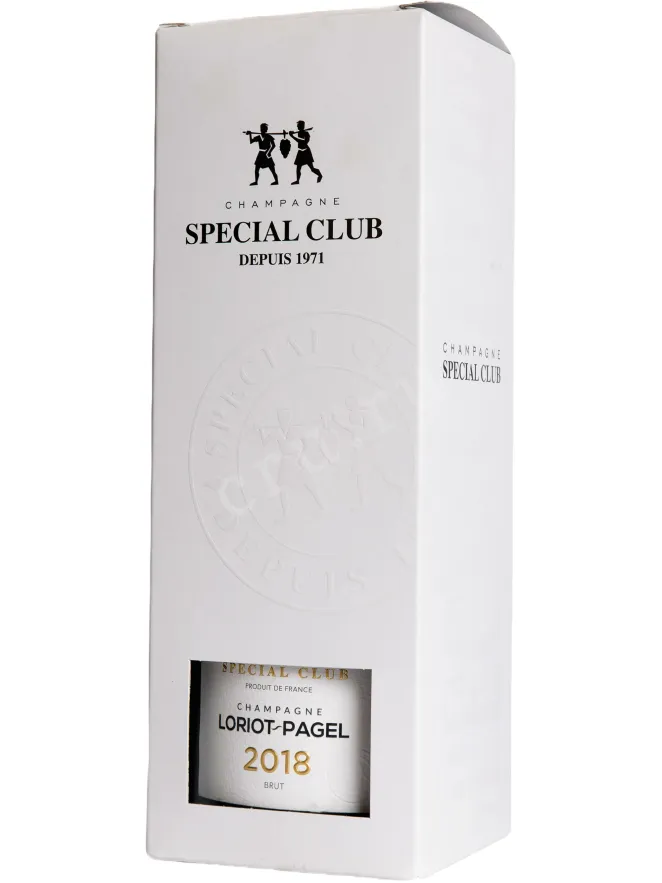 Подарочная коробка Loriot-Pagel Special Club Brut in gift box 2018 0.75 л