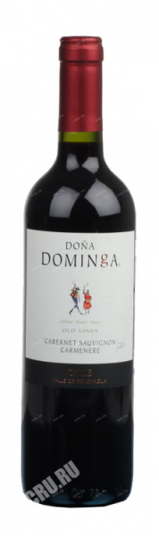 Вино Dona Dominga Cabernet Sauvignon Carmenere Old Vines 2018 0.75 л