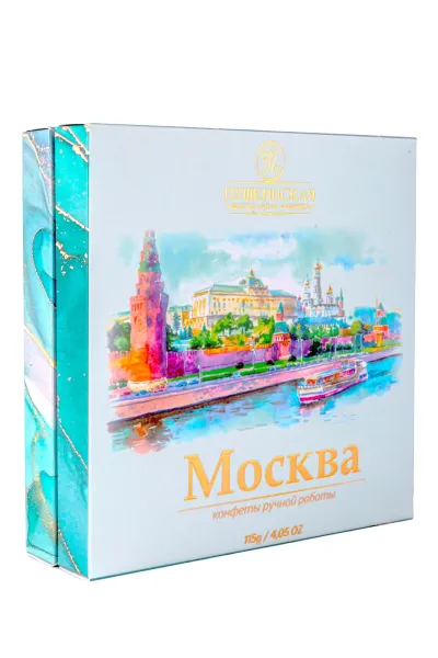 Конфеты Пушкинская шоколадная фабрика Москва джандуйя миндаль 115 г