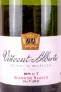 Этикетка Vitteaut-Alberti Cremant de Bourgogne Blanc de Blancs Brut Nature 0.75 л