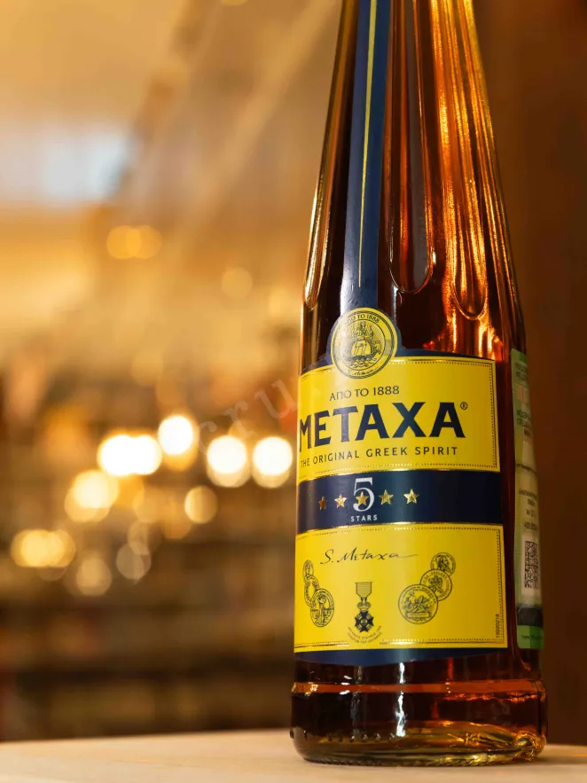В магазине Крю Профи Metaxa 5 stars 0.5 л