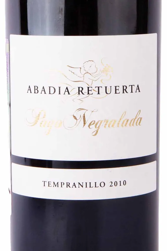 Этикетка Abadia Retuerta Pago Negralada 2010 0.75 л
