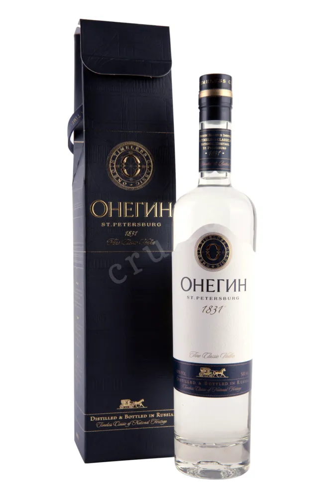 C подарочной коробкой Onegin 1831  0.5 л