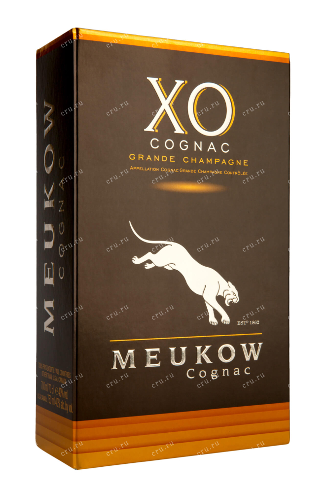 Подарочная коробка Meukow XO Grand Champagne 0.7 л