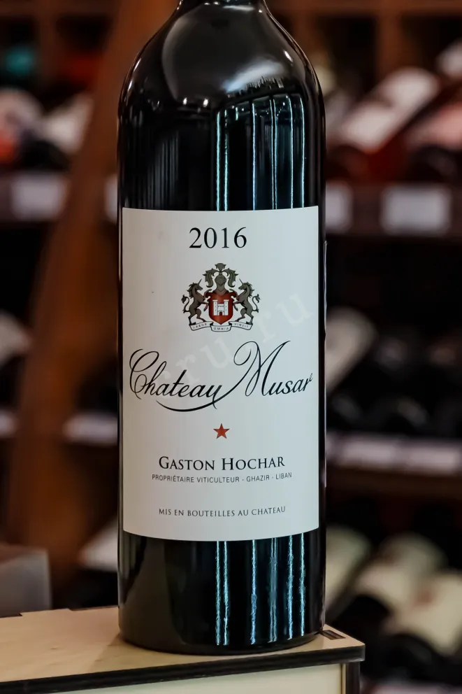 В магазине Крю Профи Chateau Musar Gaston Musar 2016 0.75 л