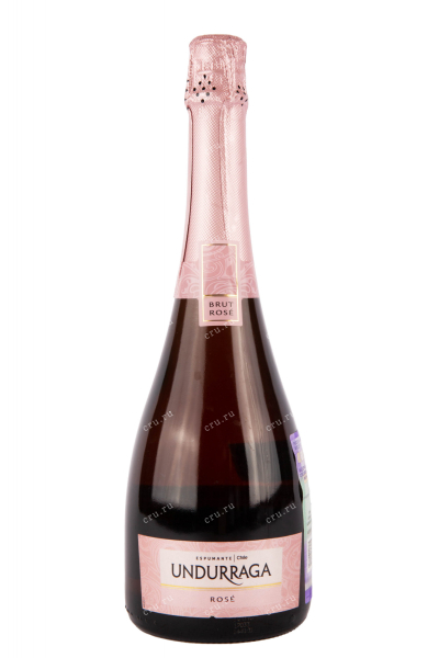 Игристое вино Undurraga Brut Rose 2021 0.75 л