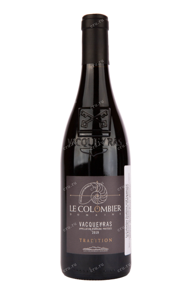 Вино Domaine Le Colombier Tradition Vacqueyras 2019 0.75 л