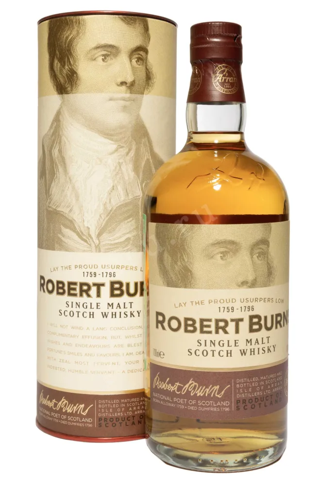 Виски Robert Burns Single Malt in tube  0.7 л