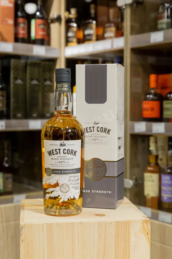 В магазине Крю Профи West Cork Cask Strength in gift box 0.7 л