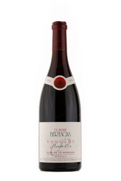Вино Domaine Bertagna Vougeot 1-er Cru Clos de La Perriere 2017 0.75 л