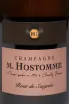 Этикетка M. Hostomme Rose de Saignee AOC 2021 0.75 л