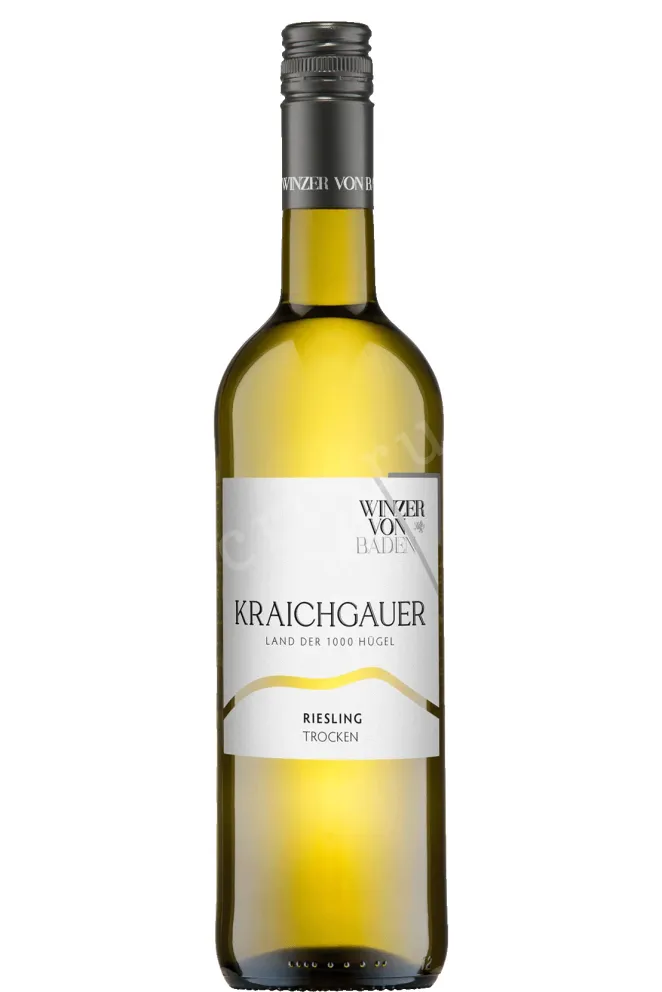 Вино Winzer von Baden Kraichgauer Riesling Trocken Qba 2022 0.75 л
