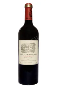 Вино Chateau L'Heyrisson Frank Reserve 2021 0.75 л