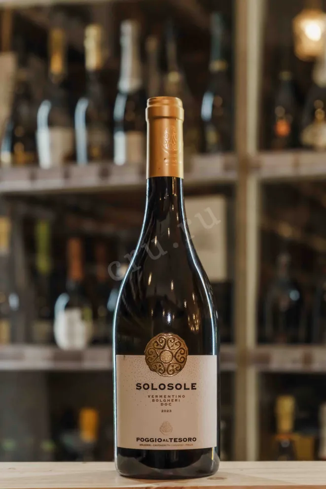В магазине Крю Профи Solosole Vermentino Bolgheri DOC 2023 0.75 л