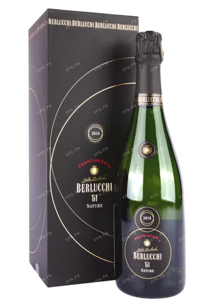 Игристое вино Berlucchi 61 Franciacorta Nature gift box  0.75 л