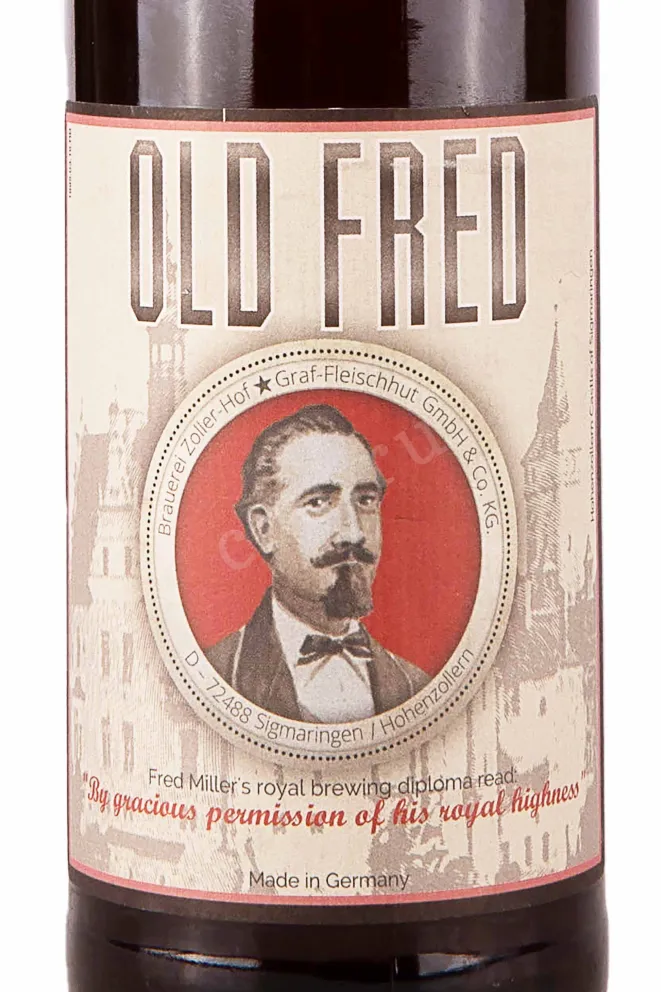 Этикетка Zoller-Hof Old Fred 0.33 л