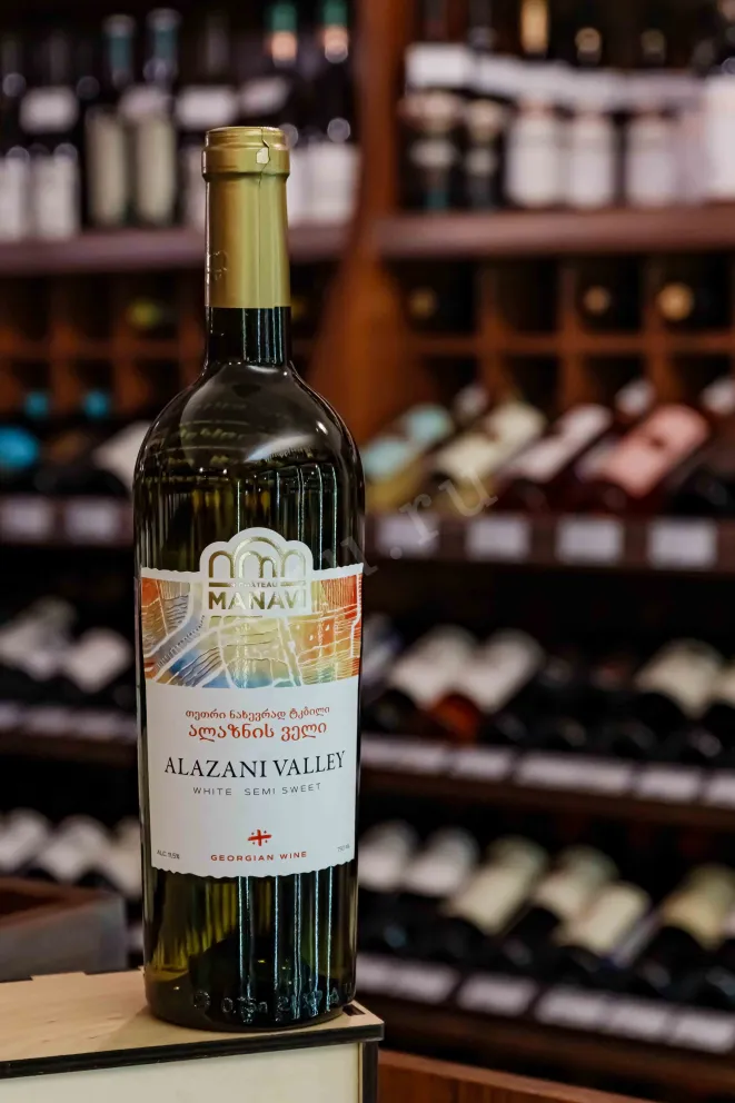 В магазине Крю Профи Chateau Manavi Alazani Valley White 2020 0.75 л