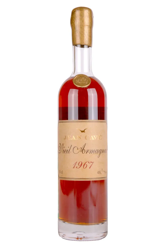 Арманьяк Jean Cave Vieil Armagnac Brut de Fut gift box 1967 0.5 л