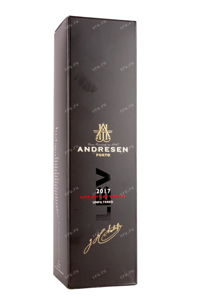 Подарочная коробка Andresen LBV 2017 0.75 л