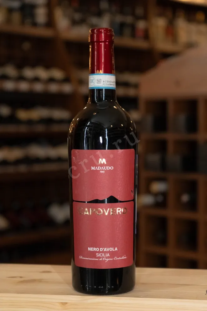 В магазине Крю Профи Madaudo Capovero Nero D'Avola Sicilia DOC 2021 0.75 л