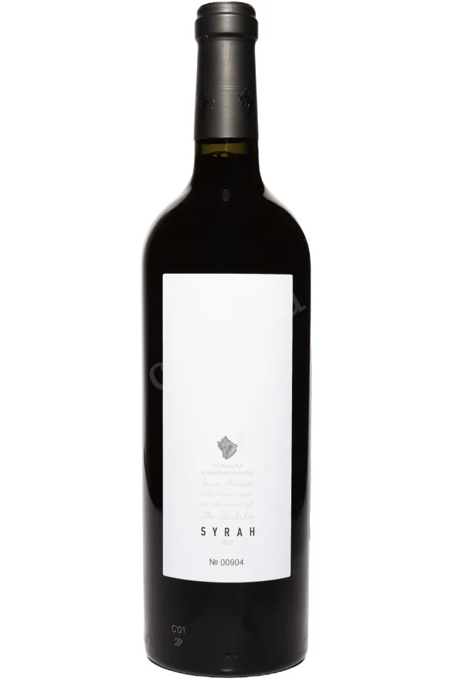 Вино Усадьба Дивноморское Сира 2022 0.75 л