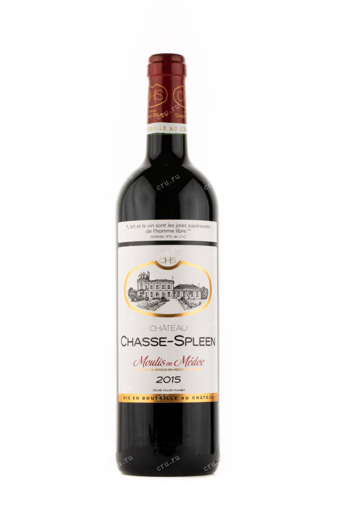Вино Chateau Chasse-Spleen Moulis-en-Medoc 2015 0.75 л