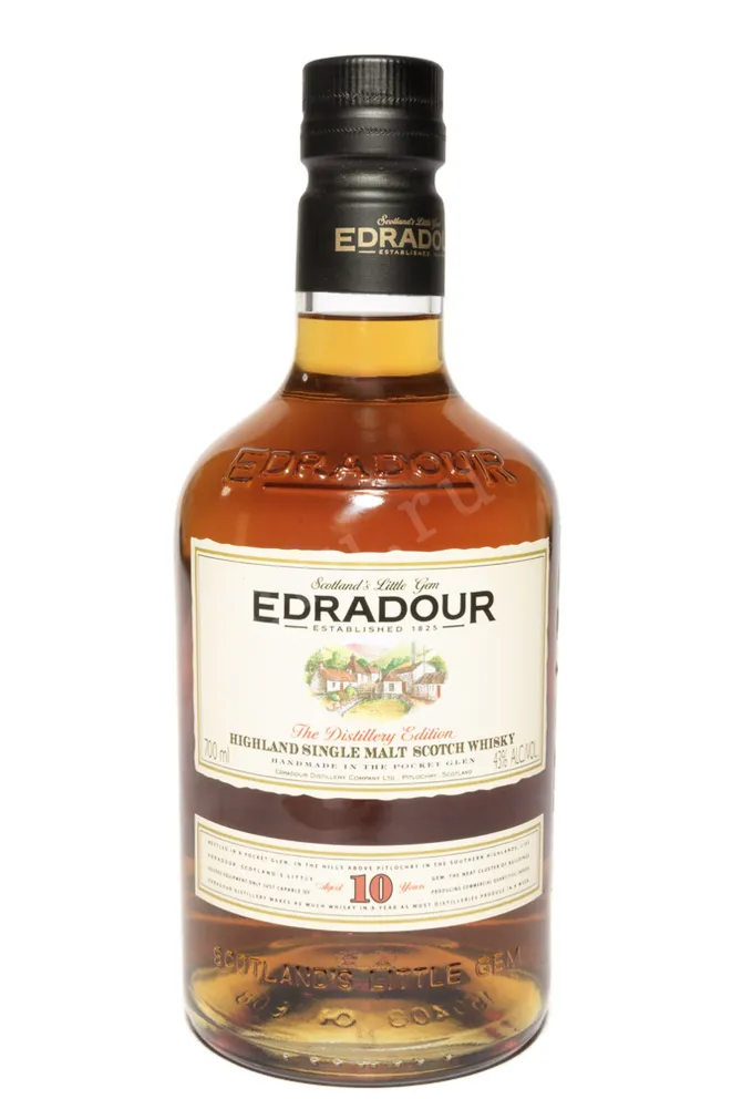 Бутылка Edradour 10 Years Old Distillery Edition in tube 0.7 л