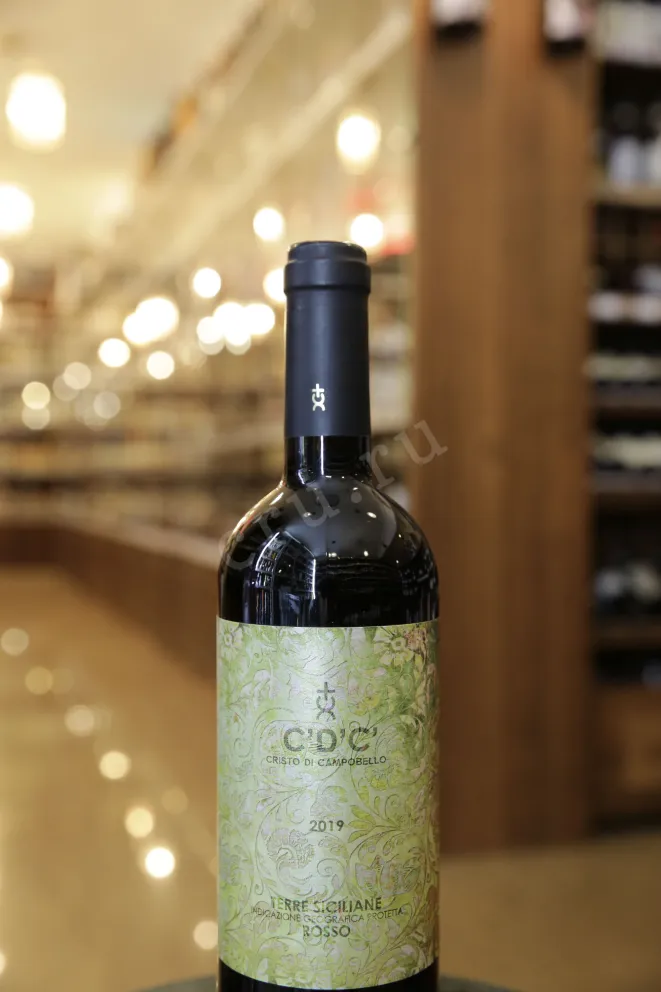 В магазине Крю Профи Baglio del Cristo di Campobello C'D'C' Rosso Sicilia IGP 2019 0.75 л