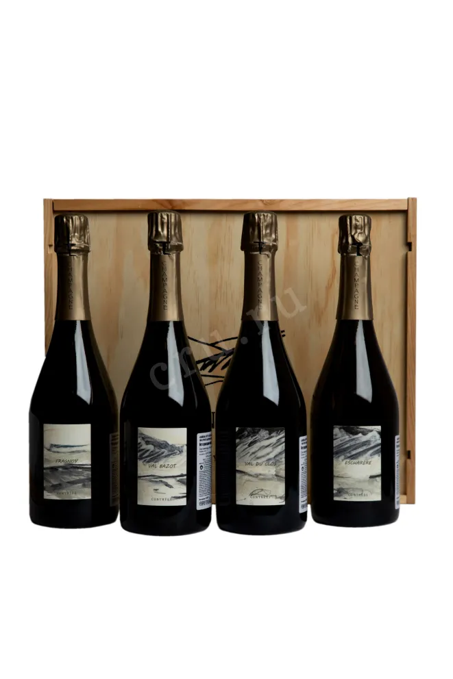 Набор шампанского Olivier Horiot Contrees of 4 bottles 2010 0.75 л