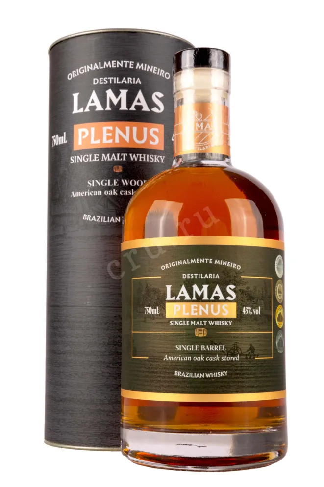 Виски Lamas Plenus in tube  0.75 л